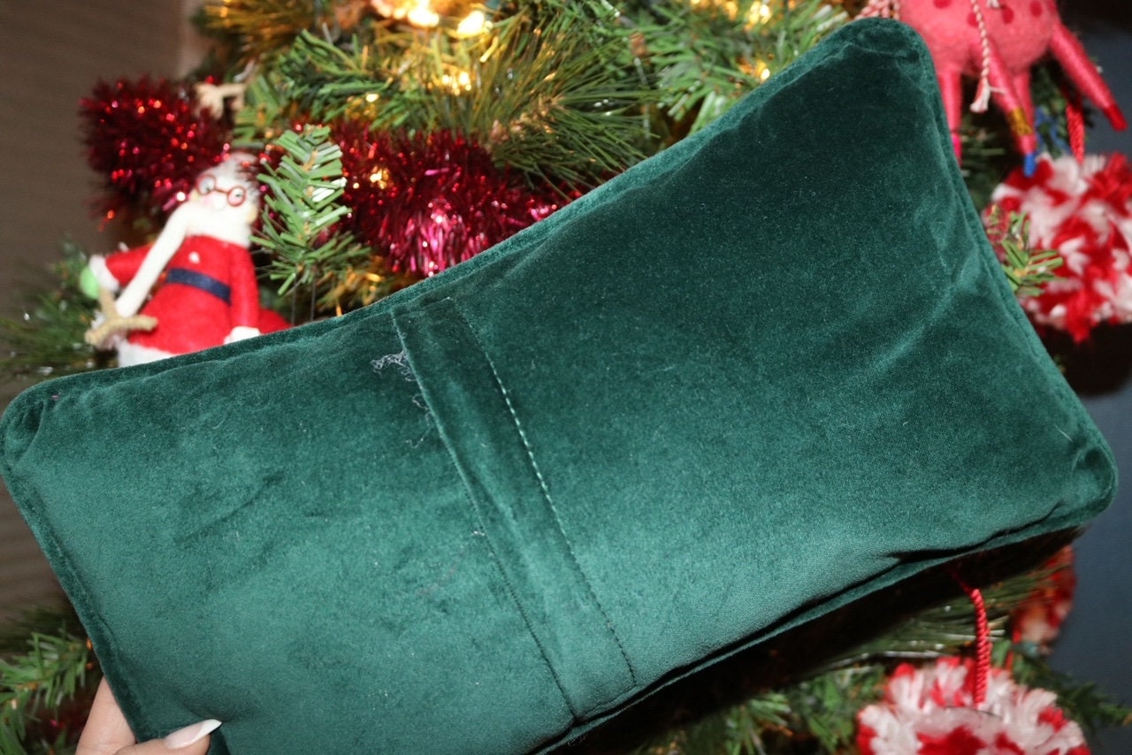 Merry Christmas Y'all Needlepoint Pillows