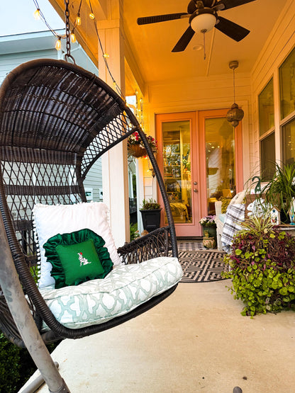 Dalmatian Needlepoint Pillow