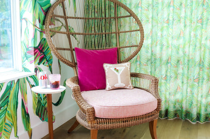 Dirty Martini Needlepoint Pillow